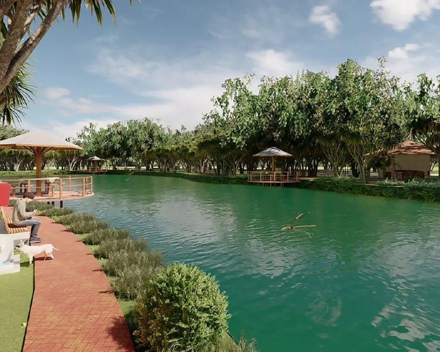 Quintas do Lago em Aragoiânia – vista do condomínio
